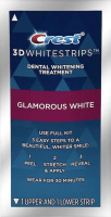 Отбеливающие полоски Crest 3D Glamorous White 7 упаковок 14 полосок