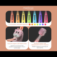 Електрична дитяча зубна щітка MEDICA+ KidsBrush 2.0