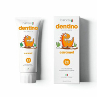 Зубная паста-гель Brillante dentino Caramel Kids, 50 мл