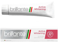 Зубна паста Brillante Active Whitening для курців та цінителів кави, 75 мл