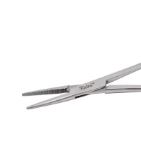 Зажим кровоостанавливающий Ridni Halsted-Mosquito, прямой, 12,5 см