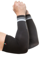 Компрессионные рукава с волокном Dryarn Relaxsan Sport Черный/Серый (пара)