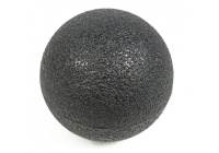 Массажный мячик EasyFit EPP черный (10 см)