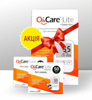 Глюкометр OSANG Oh`Care Lite + Тест-полоски (2*50 шт.) Комплект