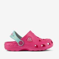Детские Сабо Coqui Little Frog (8701 Lt. Fuchsia/Lt. Mint)