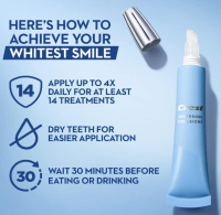 Отбеливающие полоски для зубов Crest 3D White Glamorous Whitestrips 14 упаковок, 28 полосок & Отбеливающая эмульсия Сrest Whitening Emulsions 10 g