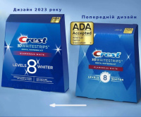 Отбеливающие полоски для зубов Crest 3D White Glamorous Whitestrips 14 упаковок, 28 полосок & Отбеливающая эмульсия Сrest Whitening Emulsions 10 g
