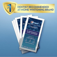 Отбеливающие полоски для зубов Crest 3D Whitestrips Professional effects 20 упаковок/40 полосок