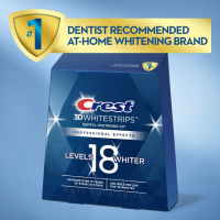 Отбеливающие полоски для зубов Crest 3D Whitestrips Professional effects 20 упаковок/40 полосок