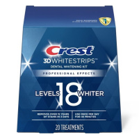 Отбеливающие полоски для зубов Crest 3D Whitestrips Professional effects 20 упаковок/40 полосок