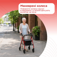 Ходунки на колесах Doctor Life (роллатор) 18231 (Украина)