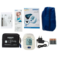 Тонометр OMRON M2 Plus з адаптером HHP-CM01 (Японія)