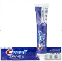 Ультраотбеливающая зубная паста CREST с защитой эмали 3d White Ultra Vivid Mint, 147 грамм