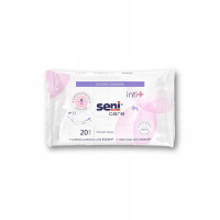 Салфетки влажные SENI CARE inti+ для интимной гигиены при недержании мочи (20 шт.)