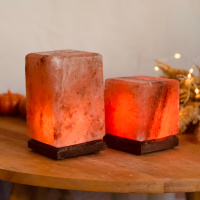 Соляний світильник Saltlamp 'Прямокутник' (3 кг)