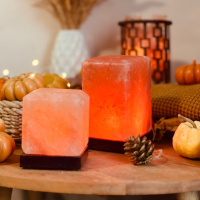 Соляний світильник Saltlamp 'Прямокутник' (3 кг)