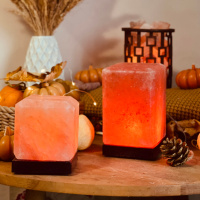 Соляний світильник Saltlamp 'Прямокутник' (3 кг)