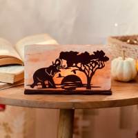 Соляной светильник Saltlamp 'Африка' 2 кг