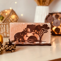 Соляной светильник Saltlamp 'Африка' 2 кг