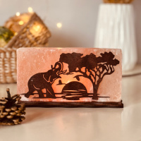 Соляной светильник Saltlamp 'Африка' 2 кг