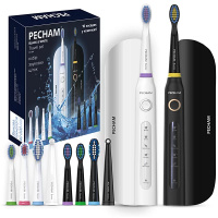 Набір електричних щіток PECHAM Black and White Travel Set PC-084