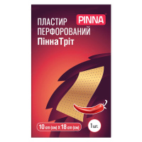 Пластырь перечный Pinna ПеннаТрит перфорированный, 10 см x 18 см, 1 штука