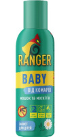 Спрей-защита от насекомых Ranger Baby, 2 часа защиты, 150 мл