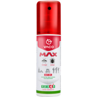 Спрей от насекомых Vaco Max от комаров, клещей и мошек Deet 30% с пантенолом 80 мл 