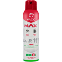 Аэрозоль от насекомых Vaco Max от комаров, клещей и мошек Deet 30% с пантенолом 100 мл 