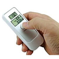 Цифровий алкотестер AlcoScan з двома дисплеями та годинником ALC 001