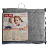 Електропростирадло Yasam 120х160 см сірий