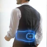 Масажер для спини Xiaomi Jeeback G9 Electric Waist Belt Black