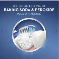 Отбеливающая зубная паста Crest Baking Soda Peroxide Whitening 161 g