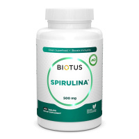 Спіруліна Biotus Spirulina таблетки по 500 мг, 200 шт.
