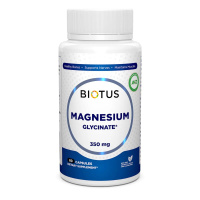 Магній гліцинат Biotus Magnesium Glycinate 350 мг, 60 капсул