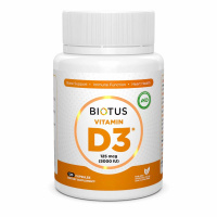 Вітамін D3 Biotus Vitamin D3 капсули по 5000 МО, 120 шт.