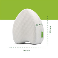 Ортопедическая подушка Elite Decor для ног и колен PMF 008 250х200х120
