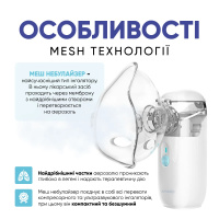 Ультразвуковий МЕШ інгалятор ArhiMED MESH S6