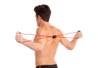 Еспандер EasyFit вісімка трубчастий, помаранчевий