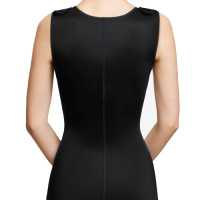 Комбинезон Aurafix без рукавов компрессионный после липосакции чер LC-1590