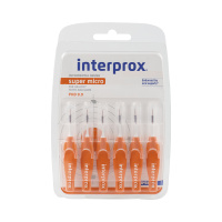 Щетка межзубная Dentaid Interprox 4G super micro, 0.9 мм, 6 шт. (Испания)