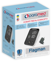 Тонометр автоматический Paramed Flagman NEW с адаптером и голосовым сопровождением (Украина-США)