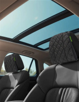 Автомобильный подголовник Elite Decor AMF 004-3 225х245х60 из экокожи (Украина)