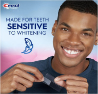 Отбеливающие полоски Crest для чувствительных зубов 18 пар (3D Whitestrips Sensitive) (США)