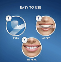 Отбеливающие полоски Crest для чувствительных зубов 18 пар (3D Whitestrips Sensitive) (США)