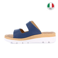 Женские анатомические шлепанцы Grunland Moll Jeans CE0241 (Италия)