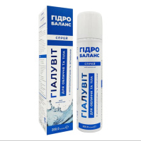 Спрей для лица и тела с аминокислотами и витаминами Гиалувит Гидро баланс (Украина)
