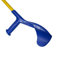 Костыль локтевой Medok алюминиевый желто-голубой (Украина)