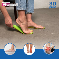 Індивідуальні ортопедичні устілки Vitamed Premium 3D Green (Україна)