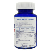 Магния цитрат Powerful 90 капсул по 100 мг (Украина)